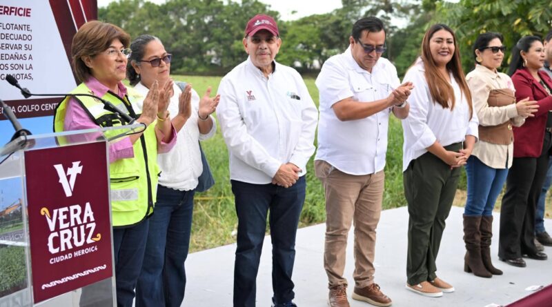 *Supervisa Rosa María limpieza de la Laguna de Lagartos, que permitirá mejorar el flujo del agua de lluvia*