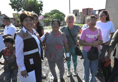*Rescata Rosa María vialidad de Palma Real afectada por fugas de agua que Grupo MAS no ha atendido*
